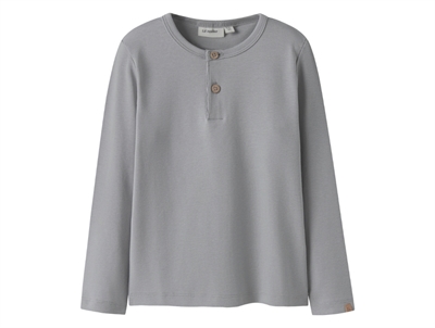 Lil' Atelier blouse ultimate grey with buttons