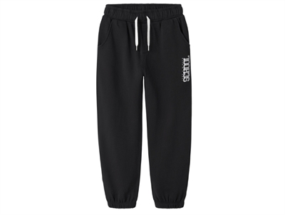 Name It sweatpants dark grey melange with badge