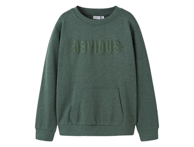 Name It grey melange sweatshirt