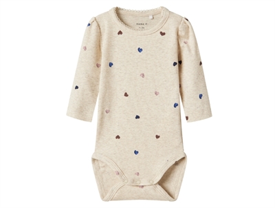 Name It arctic dusk melange rib body
