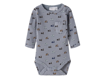 Name It arctic dusk melange rib body