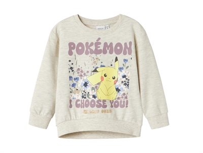 Name It sweatshirt grey melange Pokemon