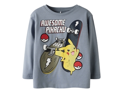 Name It sweatshirt grey melange Pokemon