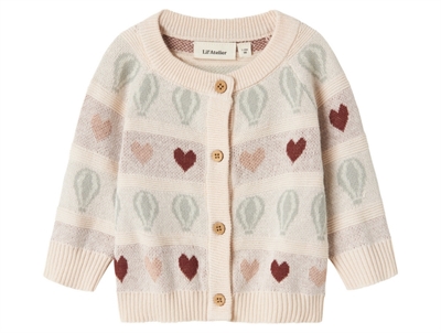Lil Atelier silver filigree knit blouse