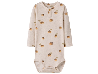 Name It bodysuit peyote melange with cars