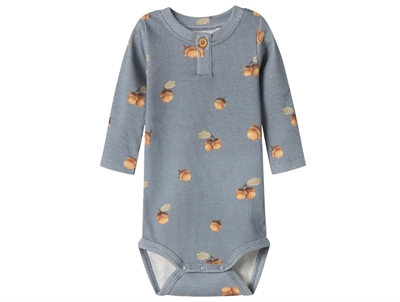 Name It bodysuit peyote melange with cars