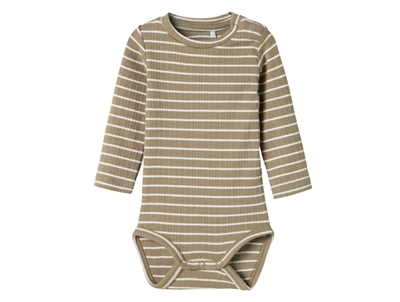 Name It bodysuit peyote melange with cars