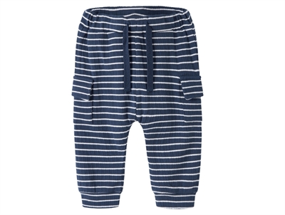 Name It trousers insignia blue with stripes