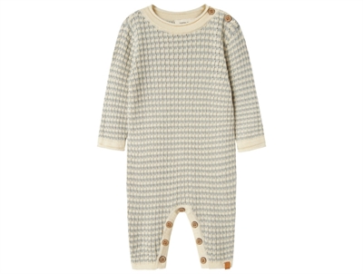 Lil Atelier turtledove rabbit jumpsuit