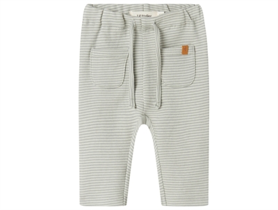 Lil' Atelier BABY trousers murmur with stripes and pockets