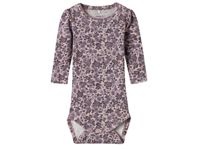 Name It bodysuit peyote melange with cars