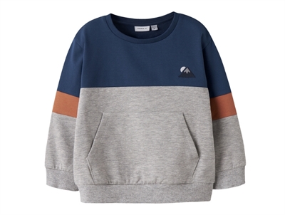 Name It subdued blue/unicorn sweatshirt