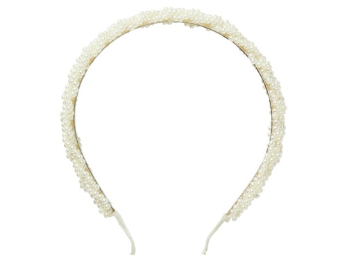 Name It headband cloud dancer with pearls