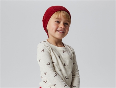 Name It red dahlia glitter elf hat