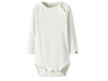Lil' Atelier dress peach whip with swan print and frill sleeves  