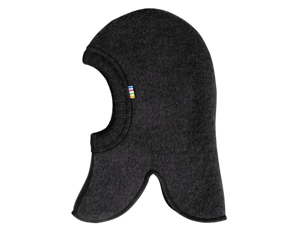 Joha black balaclava merino wool