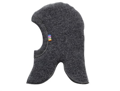 Joha coke melange balaclava elephant hat merino wool  