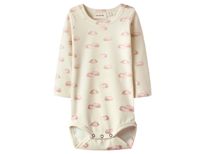 Lil' Atelier body turtledove pink cloud with sky print