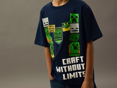 Name It t-shirt urban chic with Minecraft print