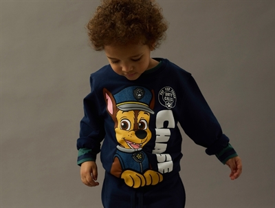 Name It sweatshirt navy blazer with Paw Patrol print