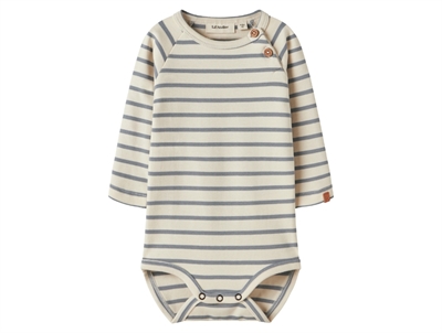 Lil' Atelier body turtledove with blue stripes