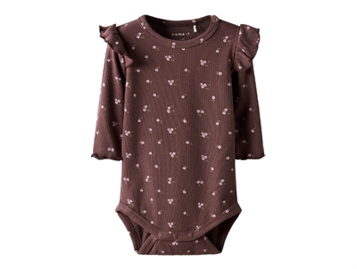 Name It body chateau gray with bee print
