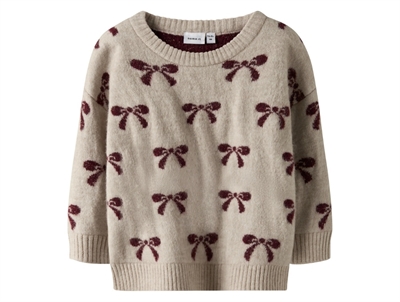 Name It dark sapphire Christmas knit sweater