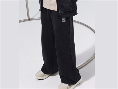 Name It sweatpants dark grey melange with badge
