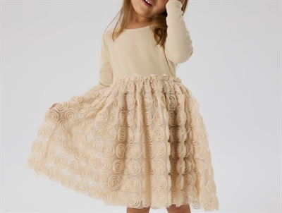 Name It dress cradle pink with flowers and tulle