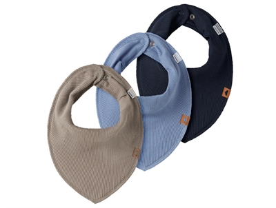 Name It bib lavender fog/ fragrant lilac/chateau gray (3-pack)