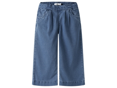 Name It jeans light blue denim with drawstring and loose fit