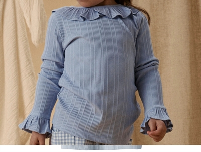 Lil Atelier top quiet shade ruffle