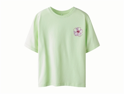 Name It t-shirt olivine with giraffe print