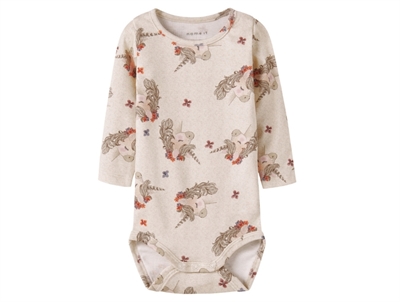 Name It arctic dusk melange rib body