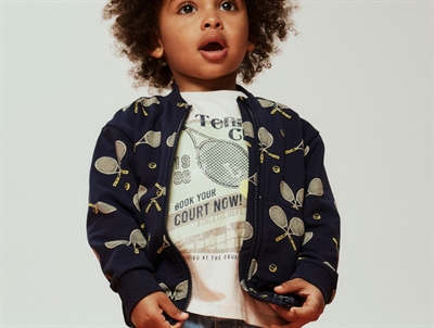 Name It weathered teak machinery sweat cardigan