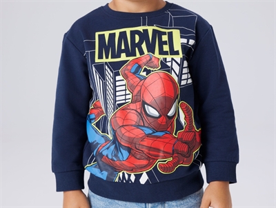 Name It dark sapphire Spiderman sweatshirt