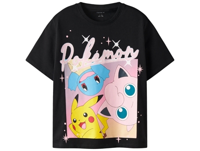 Name It t-shirt dark sapphire with Pokémon print