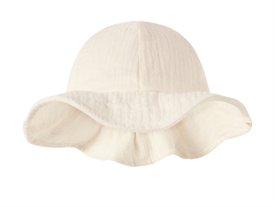 Lil' Atelier transitional jacket shitake with checks and teddy collar