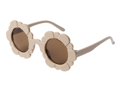 Lil' Atelier transitional jacket shitake with checks and teddy collar