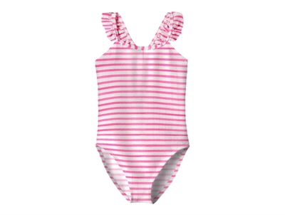 Name It glitter top mauve mist with bow