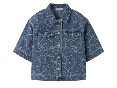 Name It glitter top mauve mist with bow