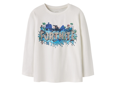 Name It blouse cloud dancer with cherry print