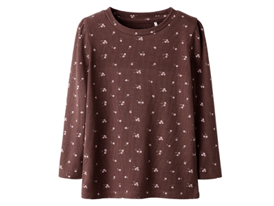 Name It blouse cradle pink with apple print