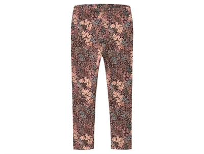 Name It leggings burnished lilac with small flowers