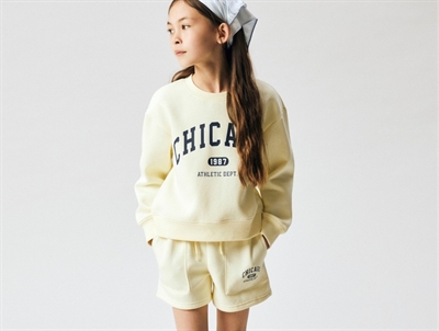 Name It glitter top mauve mist with bow