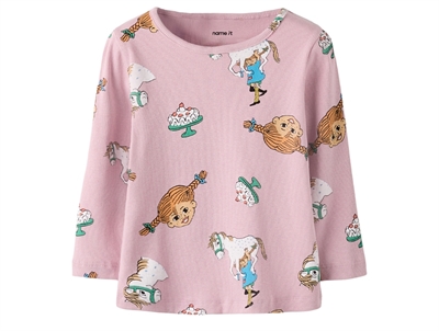 Name It desert palm lace-patterned top