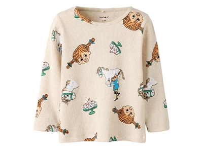 Name It desert palm lace-patterned top