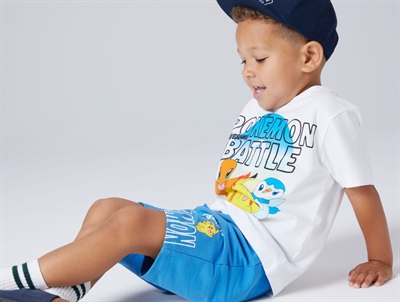 Name It t-shirt white with Pokémon print