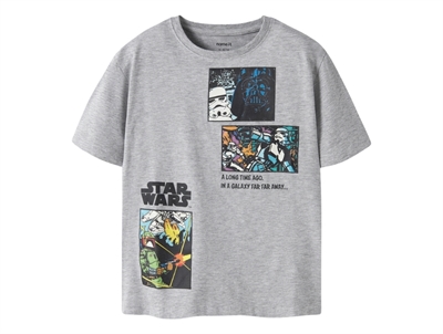 Name It t-shirt grey melange with Star Wars print