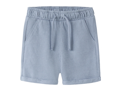Lil Atelier shorts dusty blue with drawstring